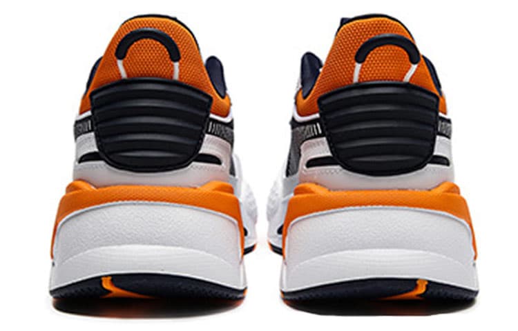 Кроссовки PUMA RS-X Hard Drive White Grey Orange - изображение 5