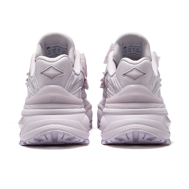 Кроссовки FILA FUSION BIANCO III Повседневная обувь Женская Романтический фиолетовый - изображение 4