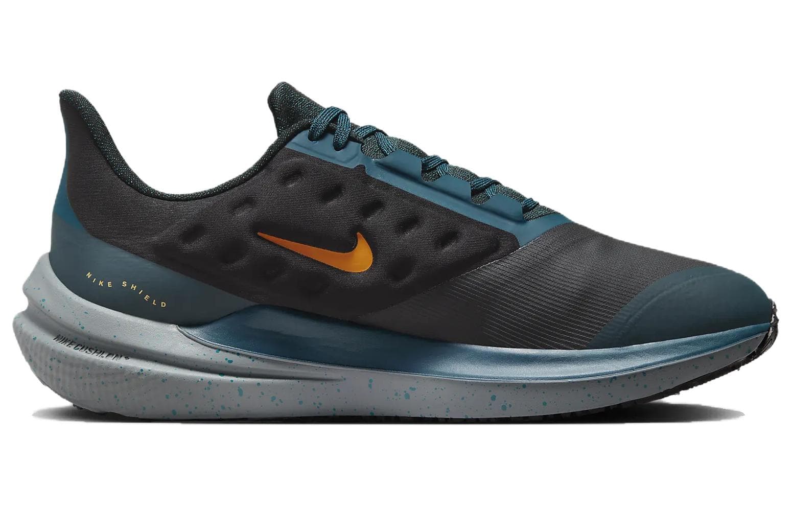 Кроссовки для бега Nike Zoom Winflo 9 Black Blue - изображение 2