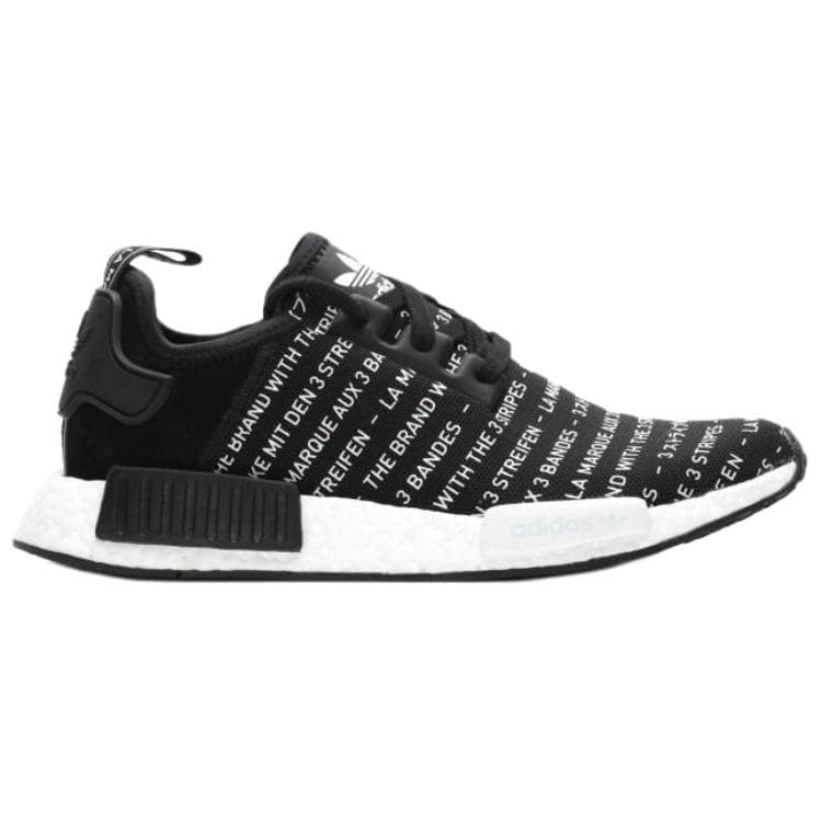 Кроссовки Adidas Originals NMD R1 Дышащая Повседневная Обувь Мужская Черная - изображение 2