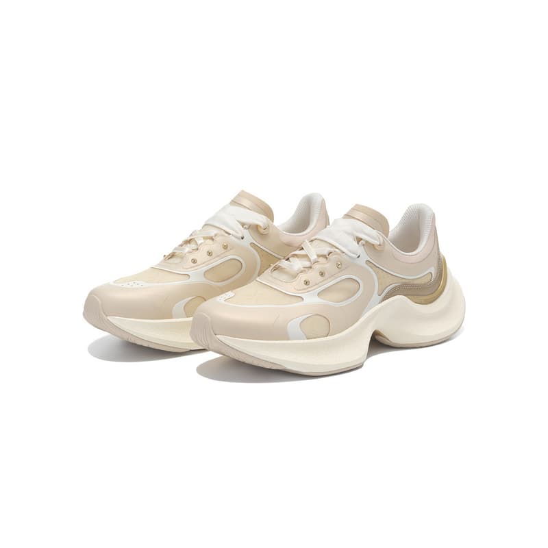 Кроссовки LI-NING 1990 Classic Series Универсальный удобный спортивный Износостойкий Легкий Лоу-топы Повседневный Простой хаки Женский - изображение 2