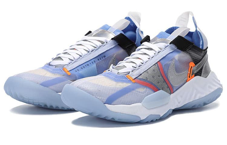 Кроссовки Jordan Delta Low White Blue Black - изображение 3