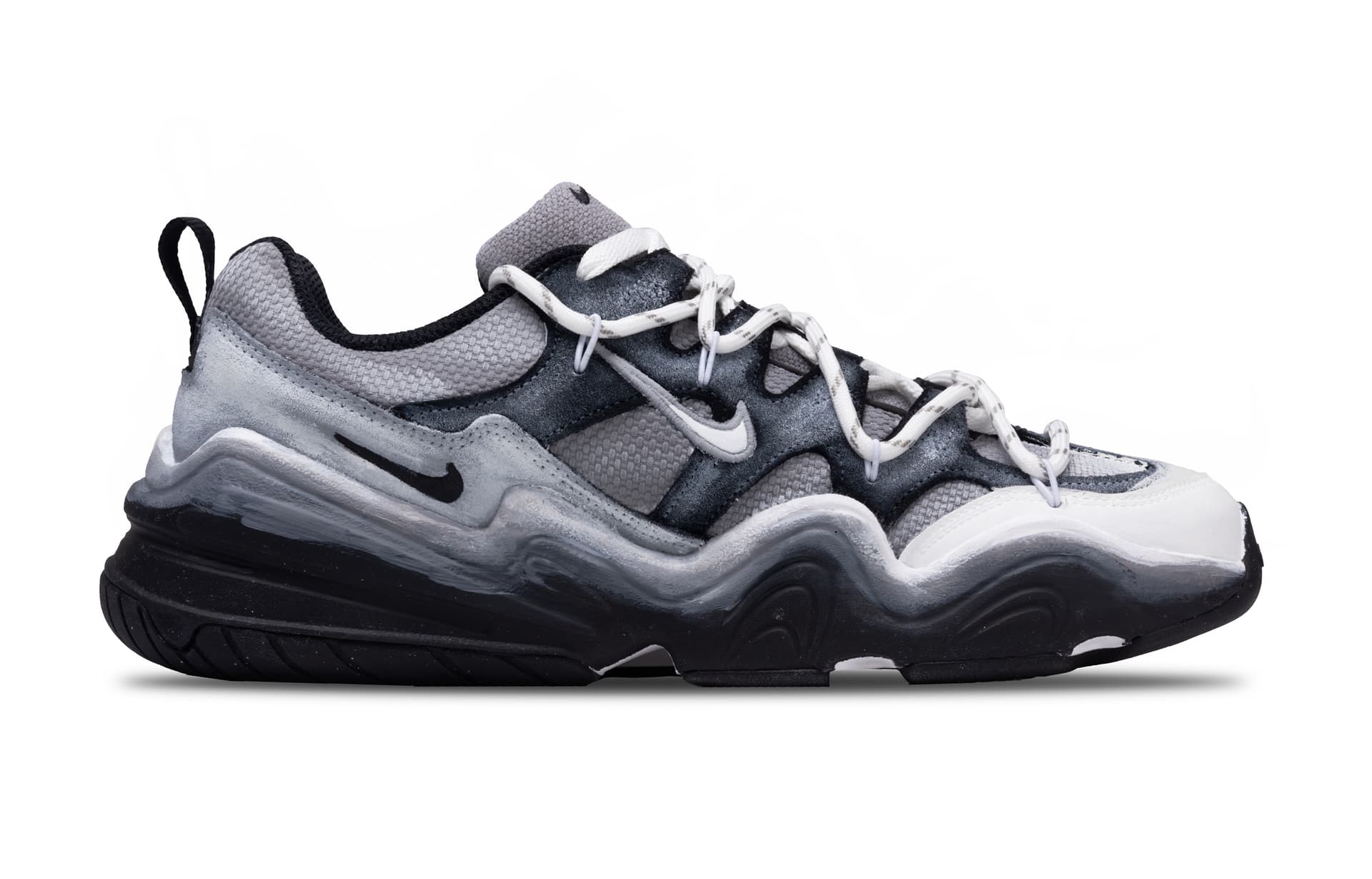 Кроссовки Nike Tech Hera Black Grey - изображение 2