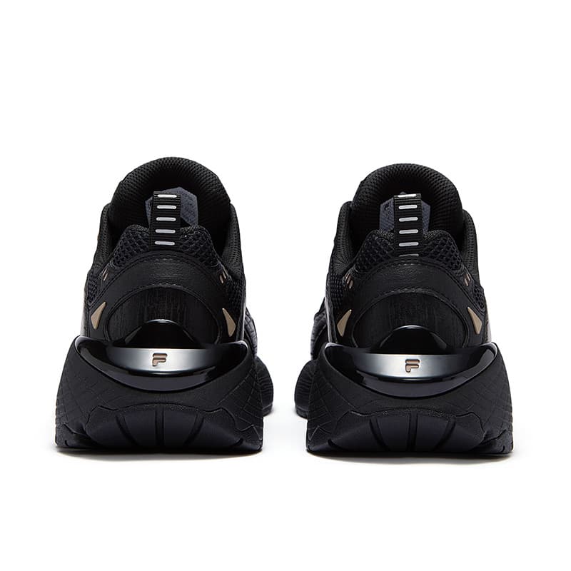 Кроссовки FILA FUSION Ring Low Top Повседневная Обувь Женская Черный Мистический Серый - изображение 4