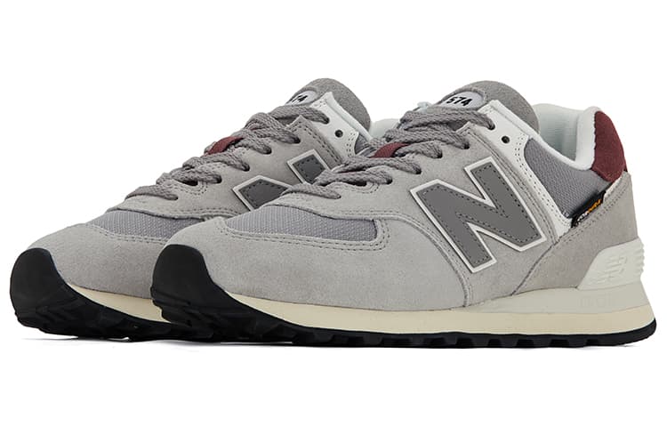 Кроссовки New Balance 574 Grey Red - изображение 3