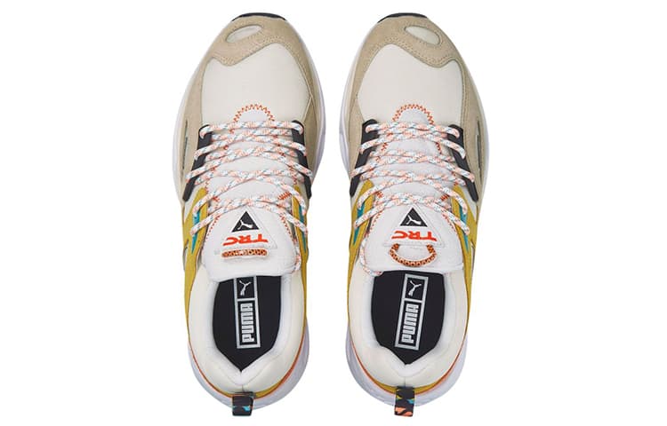 Кроссовки Puma Trc Blaze Hc White Yellow - изображение 3