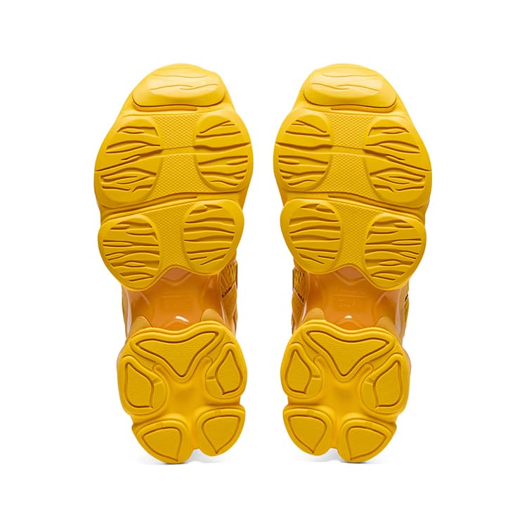 Кроссовки Onitsuka Tiger Устойчивая к истиранию Низкая Повседневная Обувь Унисекс Желтая - изображение 7