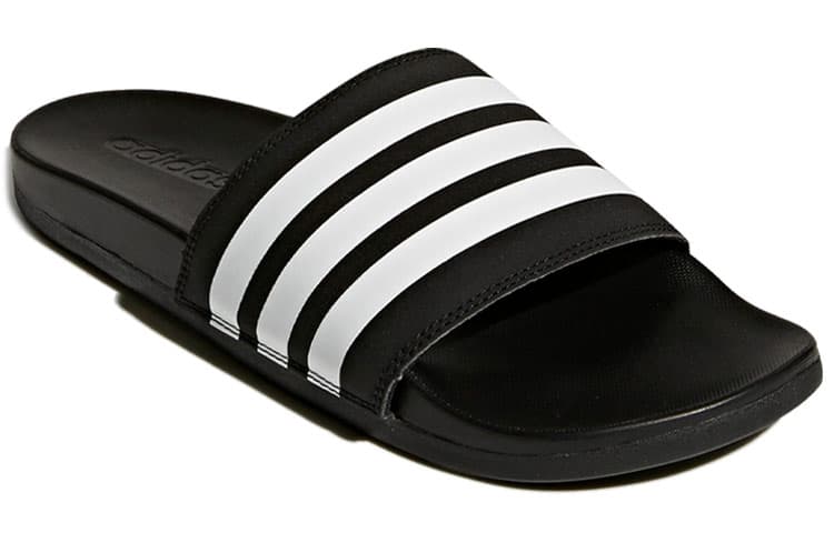 Сандалии adidas Adilette Cloudfoam Plus Slide Black White - изображение 3