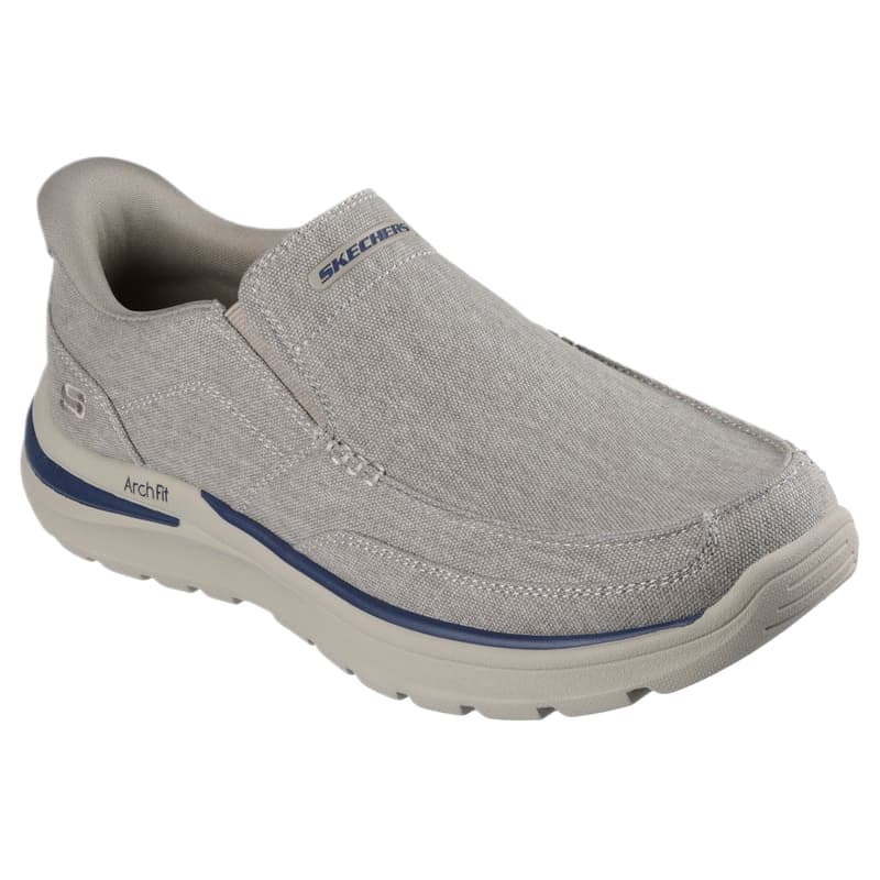 Кроссовки Skechers Arch Fit Низкий Топ Повседневная Обувь Мужская Коричневая - изображение 3