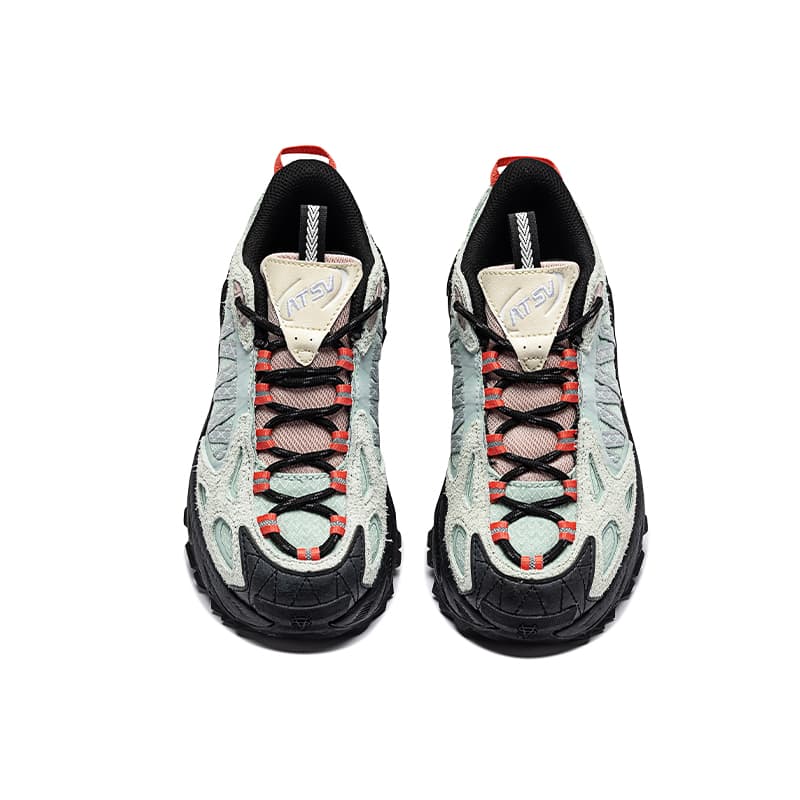 Кроссовки ANTA SNEAKERVERSE Низкий топ Повседневная обувь Женская Зеленый Розовый - изображение 5