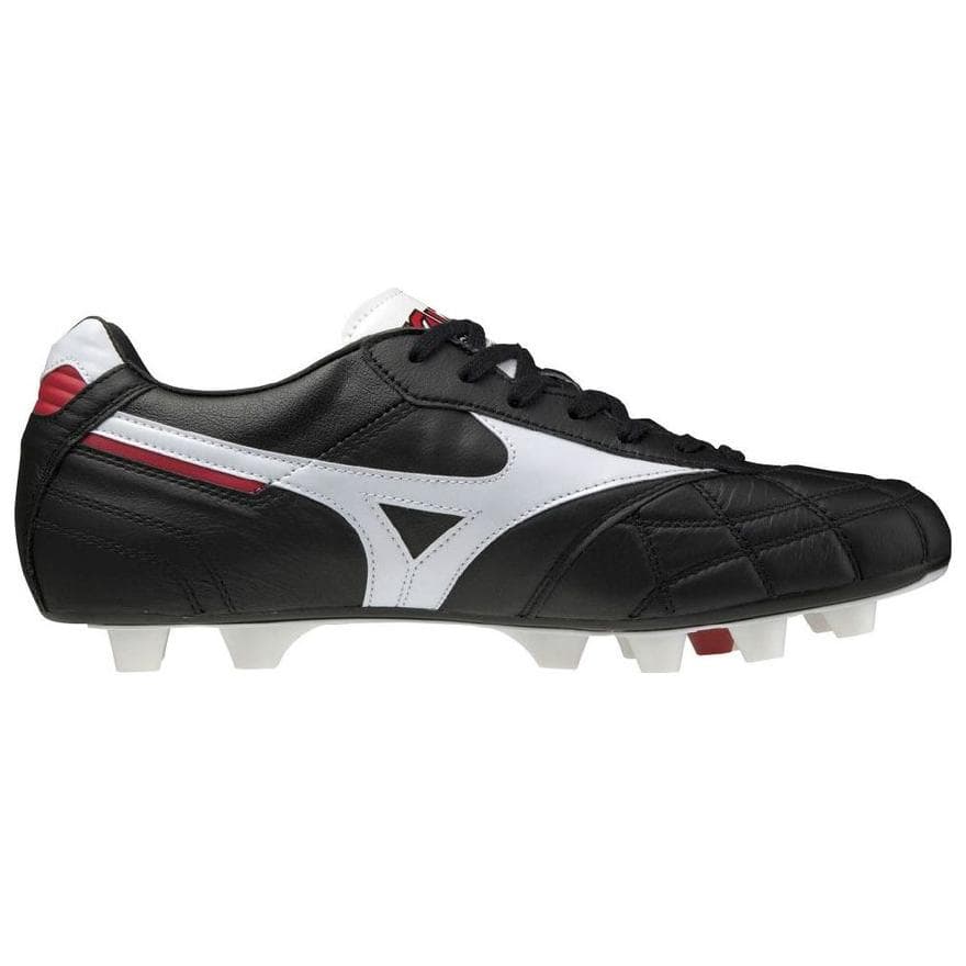 Кроссовки для футбола Mizuno MORELIA 2 Противоскользящие Устойчивые к истиранию Футбольные бутсы Унисекс Черные - изображение 2