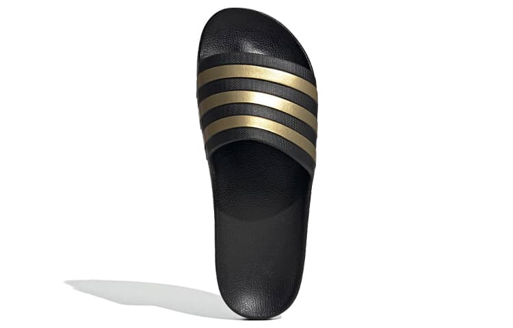Сандалии adidas Adilette Aqua Black Gold - изображение 5