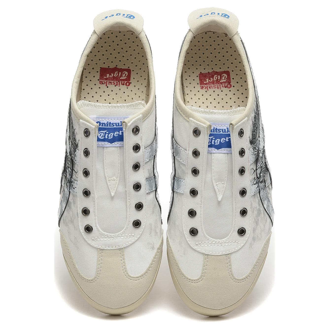 Кроссовки Onitsuka Tiger Mexico 66 White Blue - изображение 4
