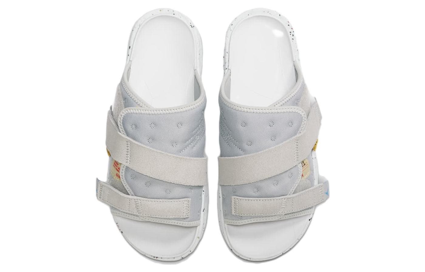 Сандалии Union x Air Jordan Slide SP Grey Blue - изображение 3