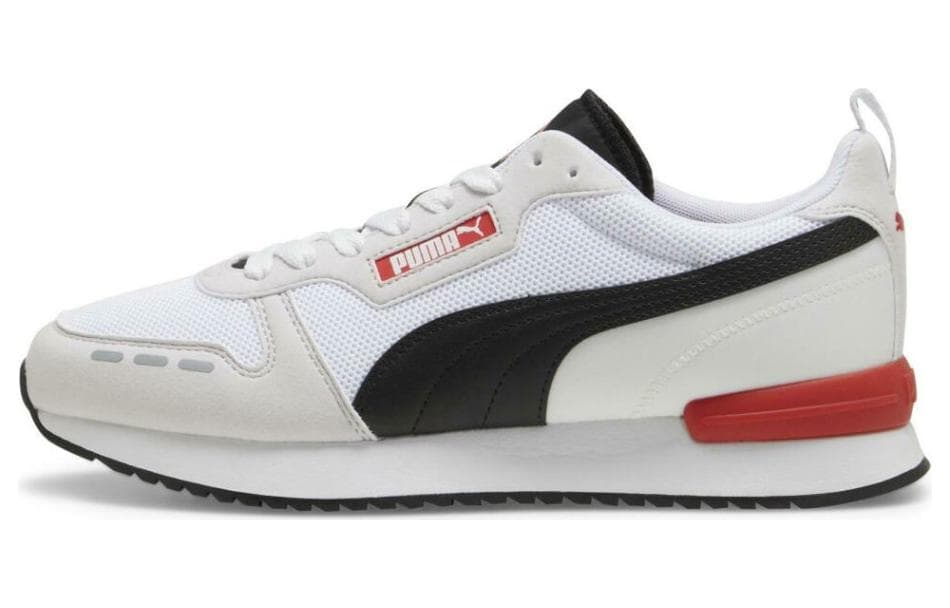 Кроссовки PUMA R78 White Black - изображение 1
