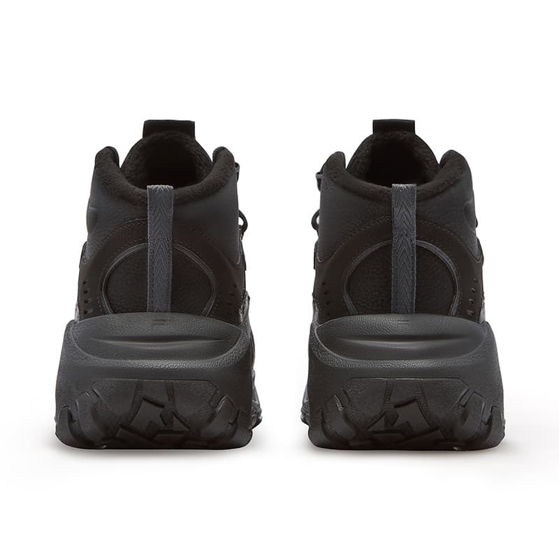 Кроссовки FILA FUSION EXOCET II Mountains Shoe 2 Синтетическая кожа MID Повседневная обувь Женская Теневой черный серый - изображение 5