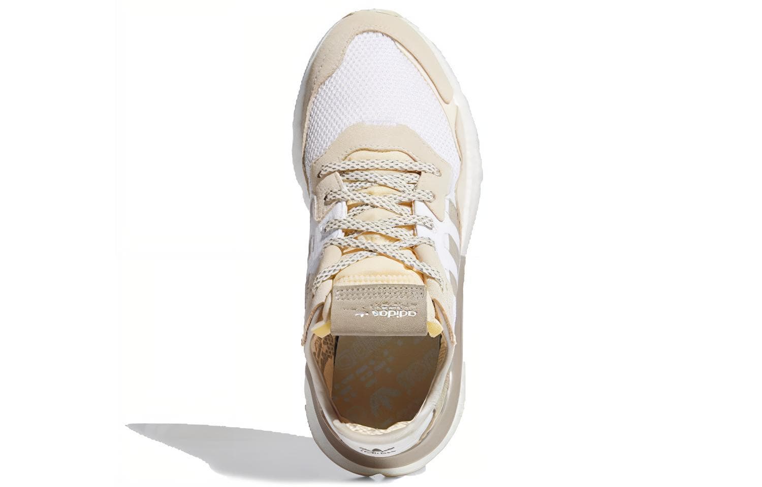 Кроссовки adidas Nite Jogger White Brown - изображение 4