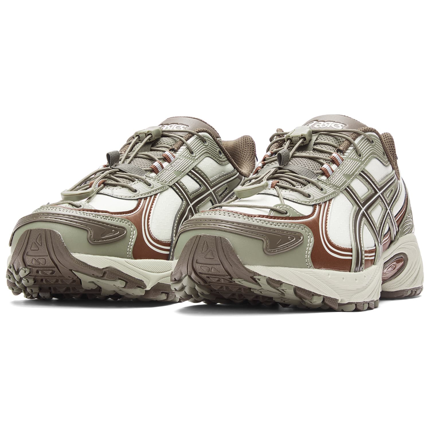 Кроссовки Asics Gel Kahana TR V4 Устойчивый к истиранию Низкий Верх Повседневная Обувь Унисекс Коричневый - изображение 3