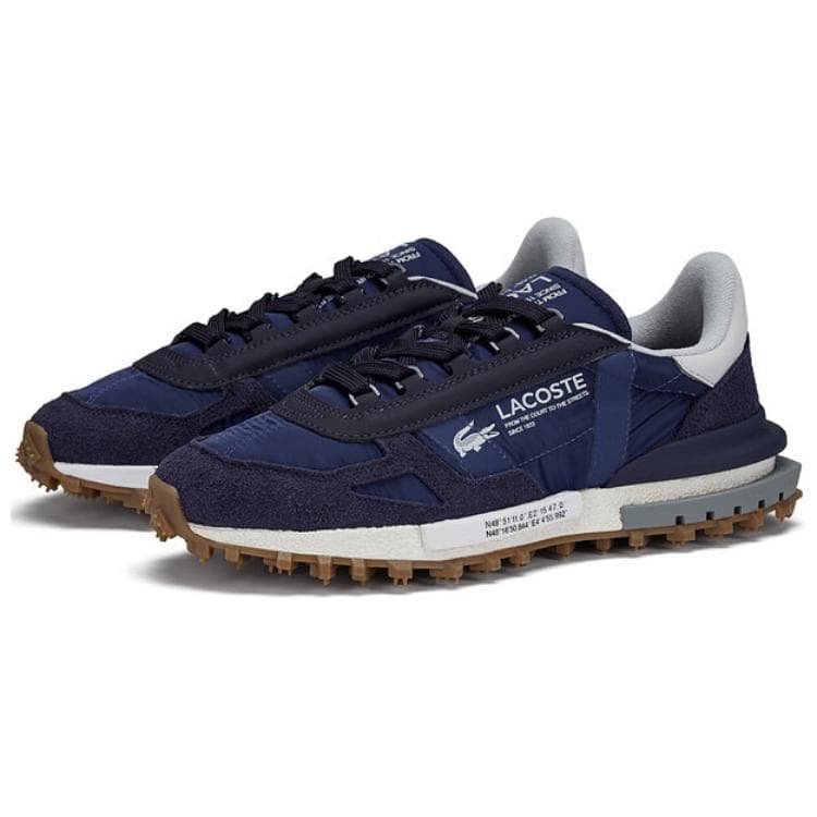 Кроссовки LACOSTE Низкий топ Повседневная обувь Мужская Синяя - изображение 3