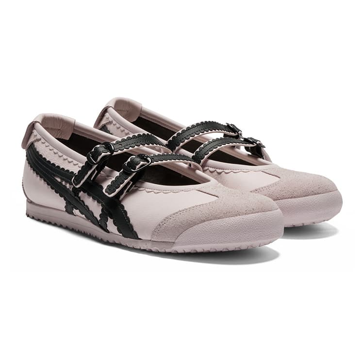 Onitsuka Tiger MEXICO 66 TGRS Тонкие и без объема Туфли Мэри Джейн Женские Розовый - изображение 3