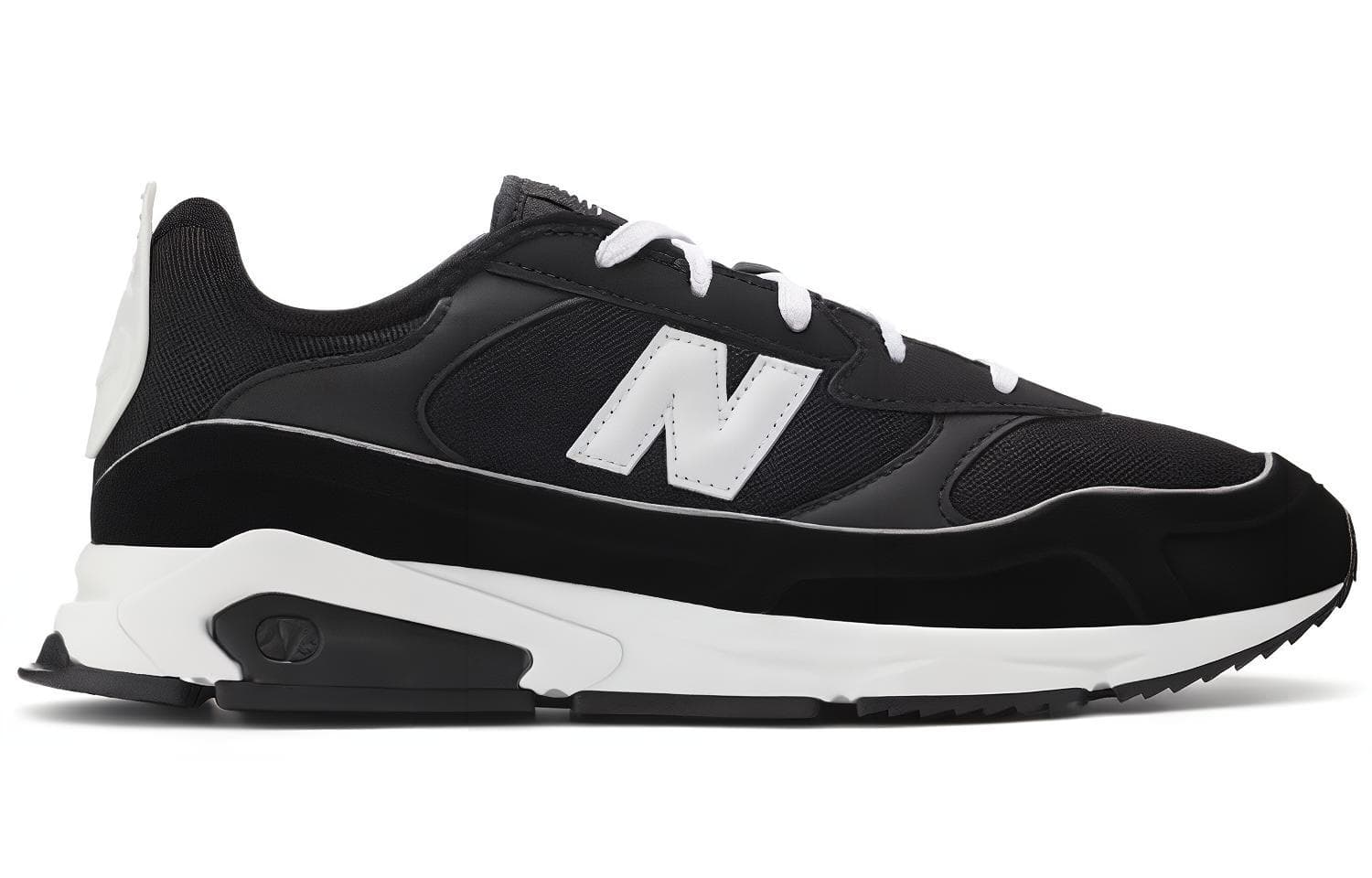 Кроссовки New Balance X-Racer Black White - изображение 2