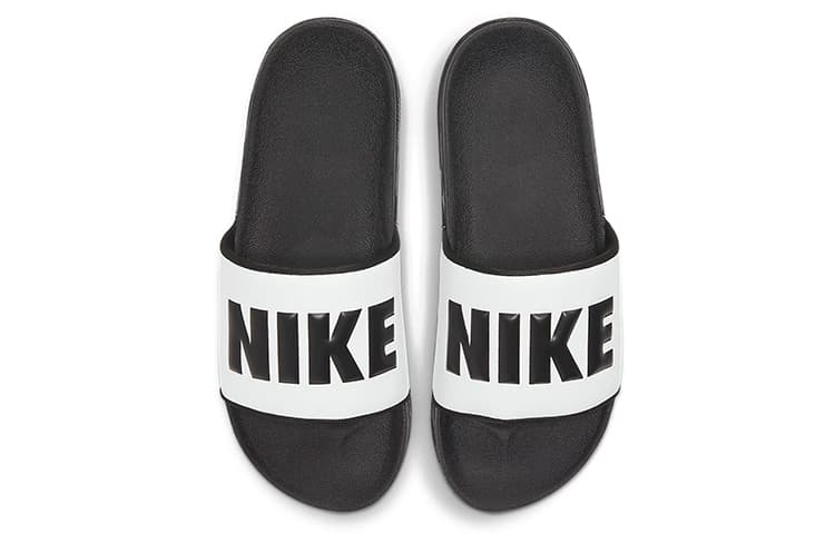 Сандалии Nike Offcourt Slides Black White - изображение 3