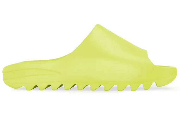 Сандалии adidas Yeezy Slide "Glow Green" - изображение 2