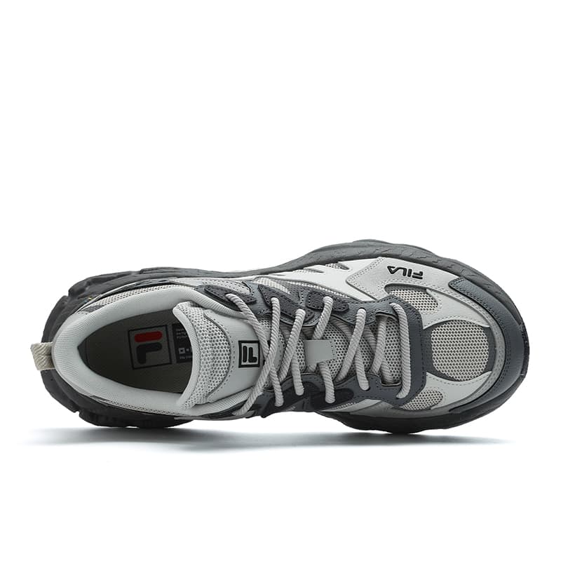 Кроссовки FILA Fern Sneakers Low Топ Повседневная обувь Мужская Перо-серый - изображение 2
