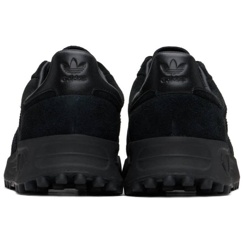 Кроссовки для футбола Adidas Originals LA Trainer Противоскользящая устойчивая к истиранию Повседневная обувь Мужская Черная - изображение 5