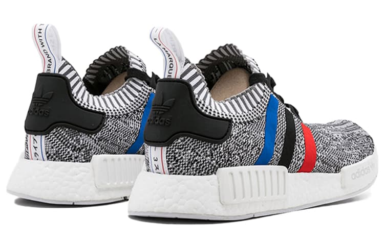 Кроссовки adidas NMD Tri Color Stripes White - изображение 4