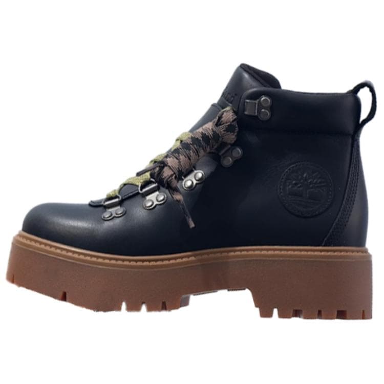 Ботинки Timberland Женские армейские ботинки черного цвета длина до щиколотки - изображение 1