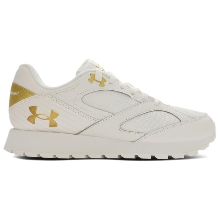 Кроссовки Under Armour Jogger Амортизация Дышащий Низкий Топ Повседневная Обувь Женская Бежевая - изображение 2