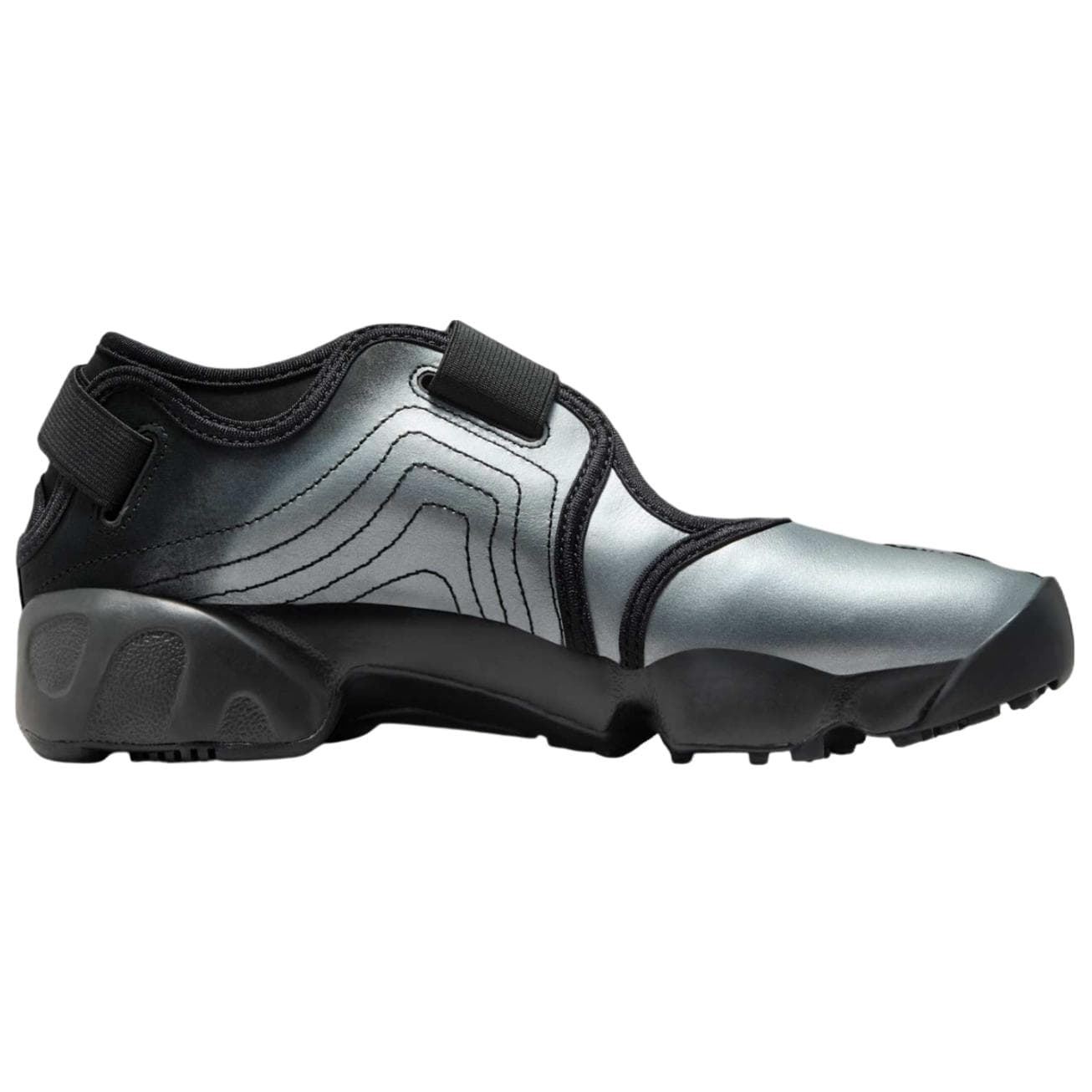 Кроссовки Nike Air Rift противоскользящая устойчивая к истиранию низкий верх повседневная обувь для женщин серебряный черный - изображение 2