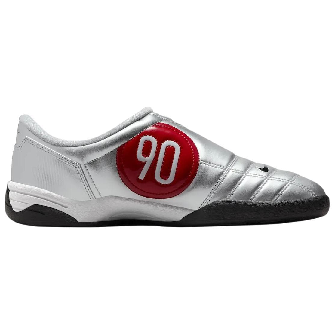Кроссовки для футбола NIKE Total 90 III IC In Женские футбольные бутсы Серебряные - изображение 2