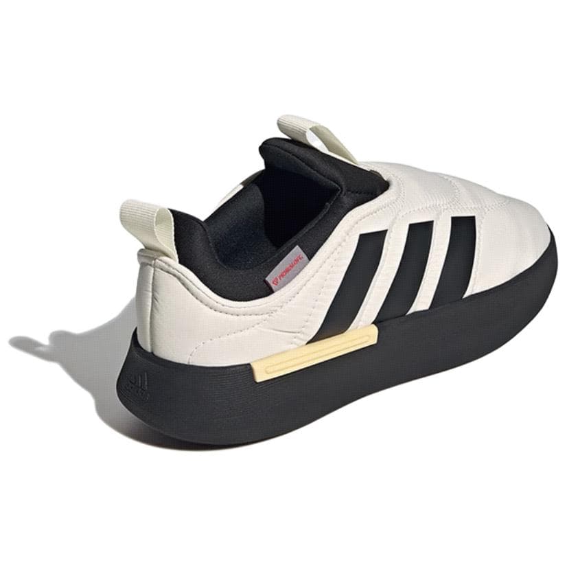 Кроссовки Adidas Adipuff Термическая Низкая Обувь Повседневная Унисекс Экрю - изображение 4