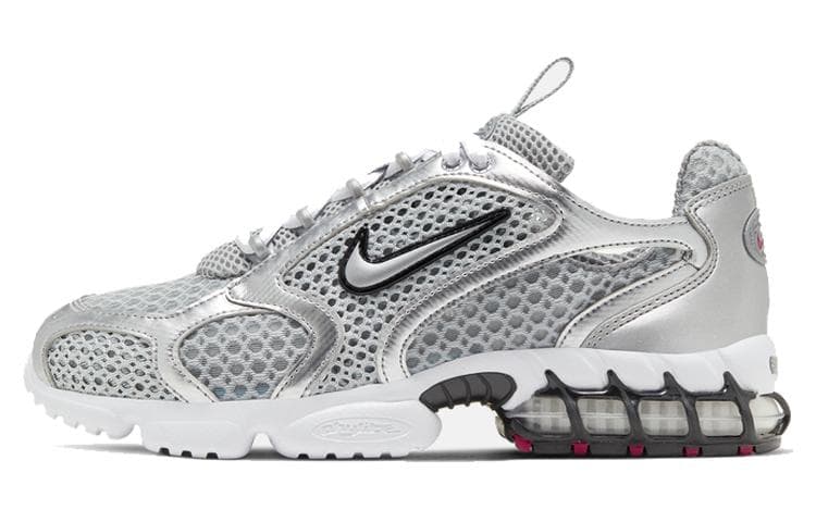 Кроссовки Nike Air Zoom Spiridon Cage 2 Silver White - изображение 1