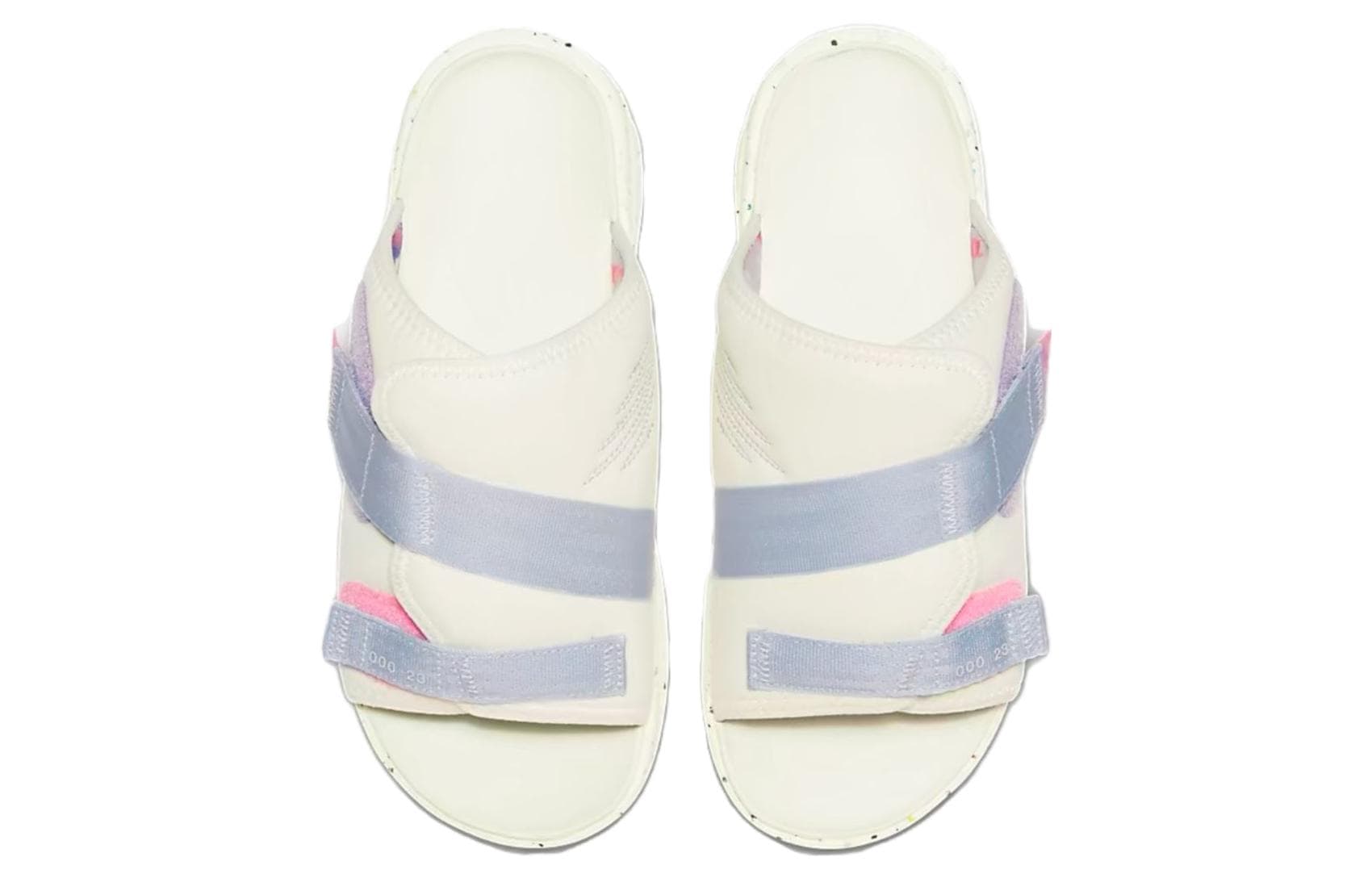 Сандалии Jordan Crater Slide White Blue - изображение 3