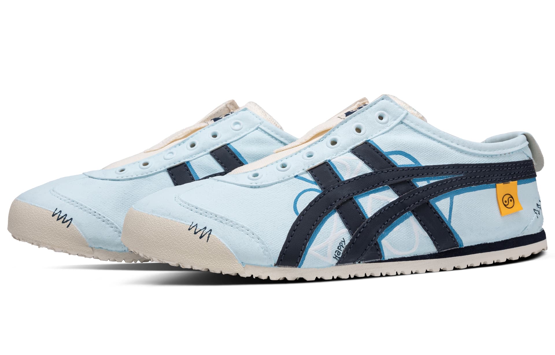 Кроссовки Onitsuka Tiger Mexico 66 Blue White - изображение 3