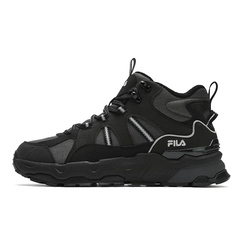Кроссовки FILA Trek 1S Износостойкие Низкие Повседневные Кроссовки Женские Черные - изображение 1