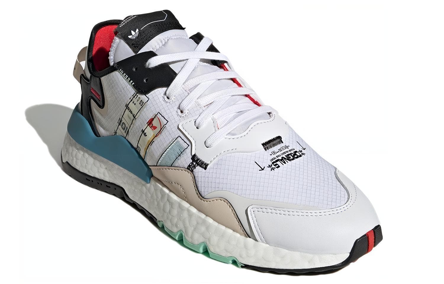 Кроссовки adidas Nite Jogger White - изображение 3