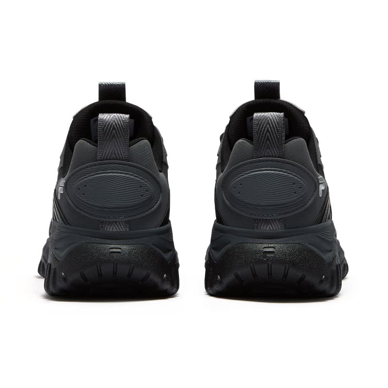 Кроссовки FILA FUSION FREEROAM Wander Shoes Повседневная обувь Мужская Черный Серый Замковая Осенне-Зимняя версия - изображение 4