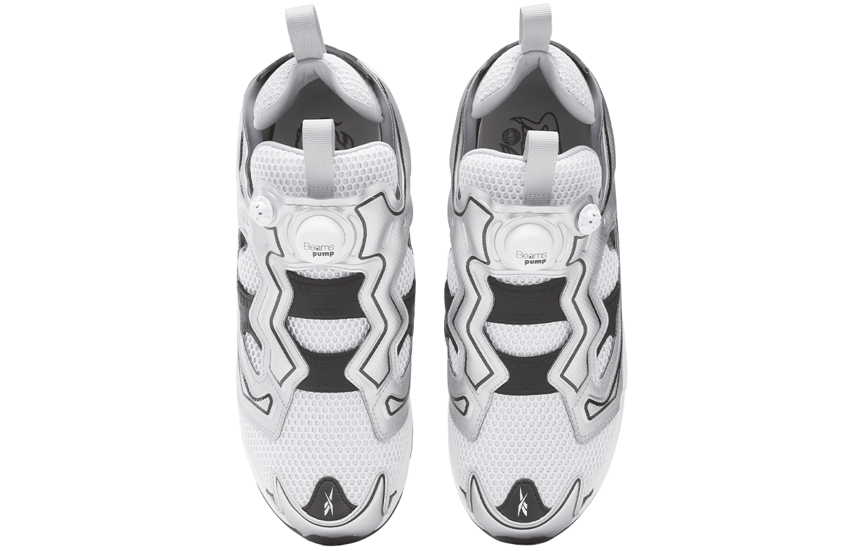 Кроссовки REEBOK x Beams Низкий Топ Повседневная Обувь Унисекс Серебряный - изображение 4