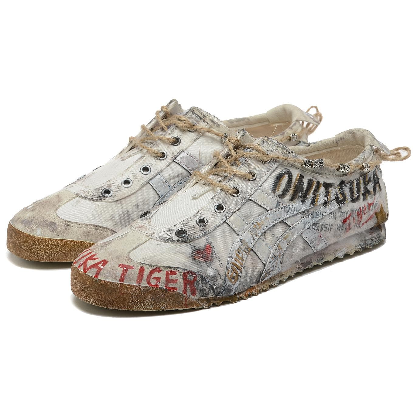 Кроссовки Onitsuka Tiger Mexico 66 White Blue - изображение 3