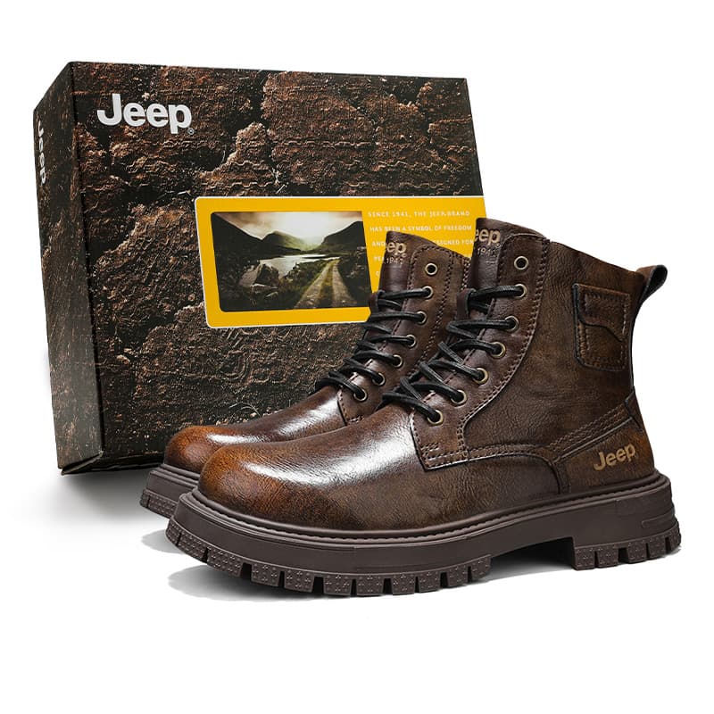 Ботинки Jeep Martin Boots Brown - изображение 1