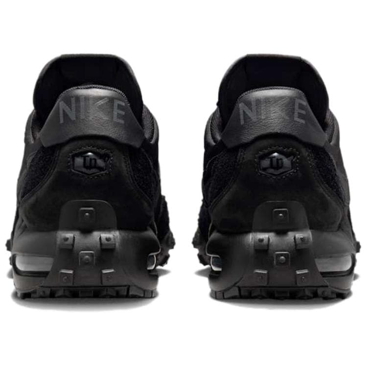 Кроссовки Nike Air MAX Waffle Racer Кожа Низкий Верх Повседневная Обувь Унисекс Черный - изображение 5