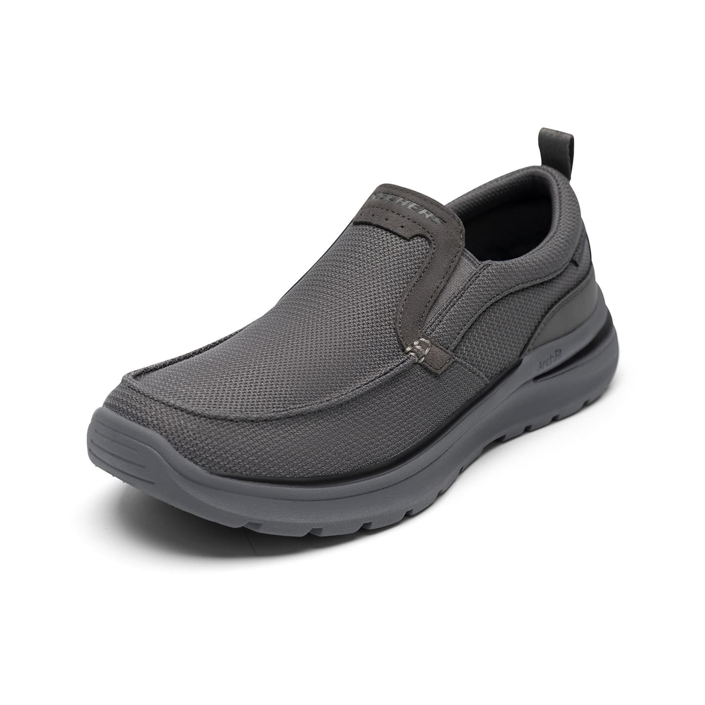 Кроссовки Skechers Амортизация Низкий Топ Повседневная Обувь Мужская Серый - изображение 2