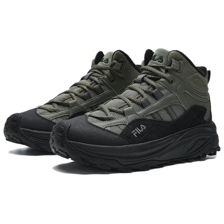 Кроссовки FILA Trek 2 MID We Гипсофила 2 С флисовой подкладкой Модный минималистский стиль Спортивный комфорт Универсальный - изображение 3