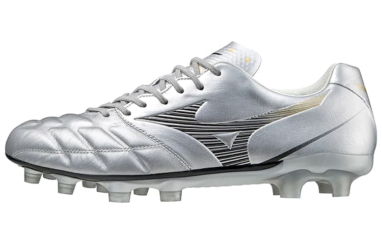 Кроссовки для футбола Mizuno Rebula Cup Elite Silver - изображение 1