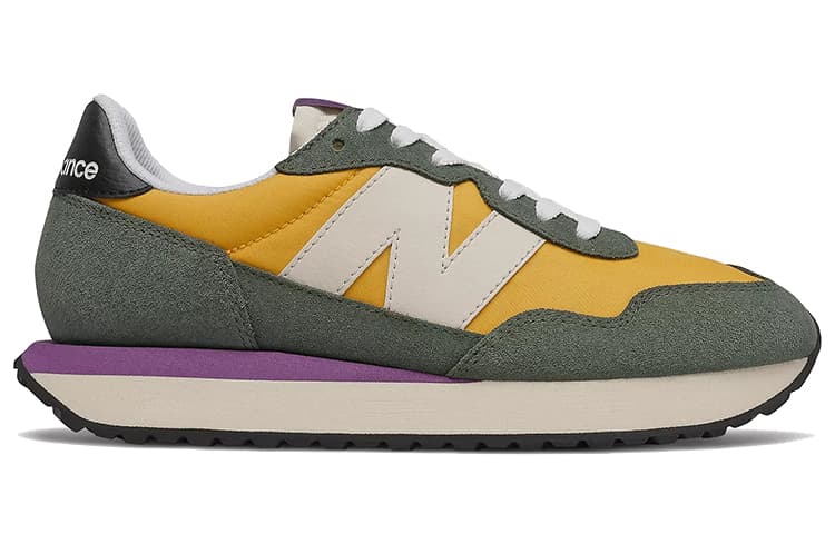 Кроссовки New Balance 237 Green Yellow - изображение 2