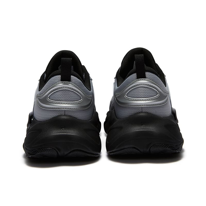 Кроссовки FILA FUSION FORCE Gravity Shoes Low Топ Повседневная обувь Женские Серебристый Серый Черный - изображение 4